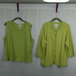 Sparkly Cardigan Set